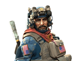 Śrut „Blueberries” z NSWC SEAL w hełmie z noktowizją i ciężkim ekwipunkiem bojowym.